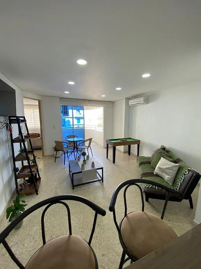Apartamento Frente Al Mar En Cartagena 0*,
